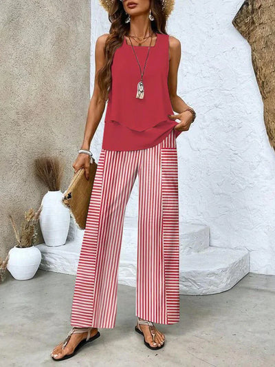 Céline | Sommerliches Zweiteiliges Set