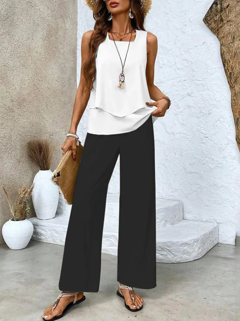 Céline | Sommerliches Zweiteiliges Set