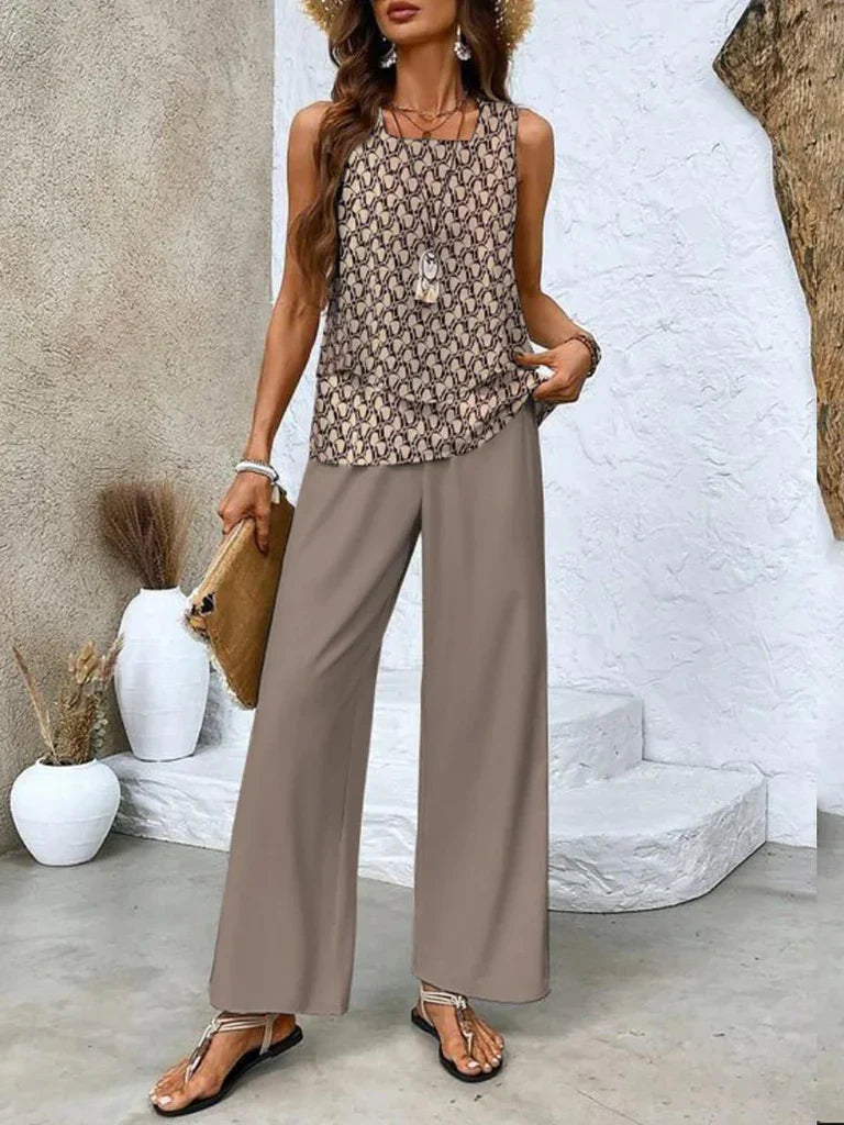 Céline | Sommerliches Zweiteiliges Set