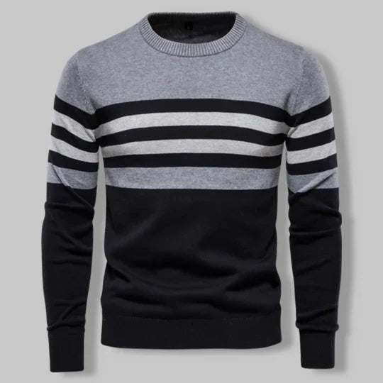 Jeremiah | Gestreifter Pullover