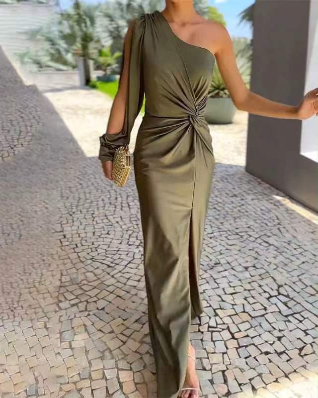 Katia | Elegante One-Shoulder Abendkleid