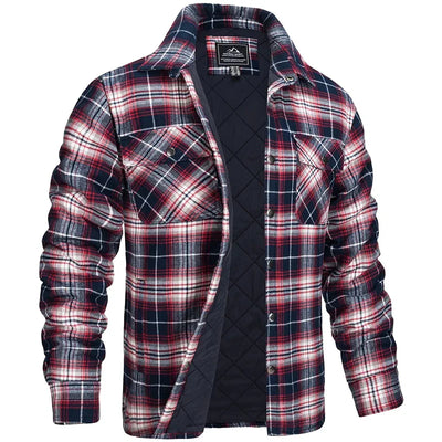Thomas | Gefütterte Flanellhemdjacke