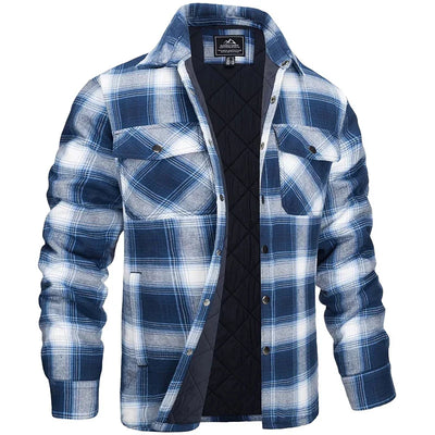 Thomas | Gefütterte Flanellhemdjacke