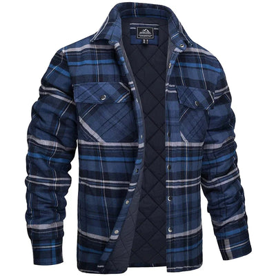 Thomas | Gefütterte Flanellhemdjacke