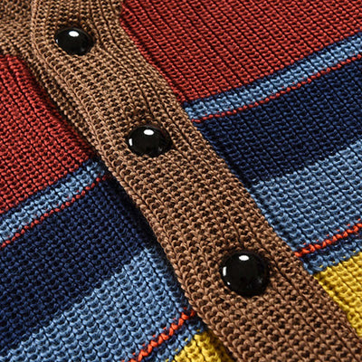 Gustav | Gestreifter Strickpullover