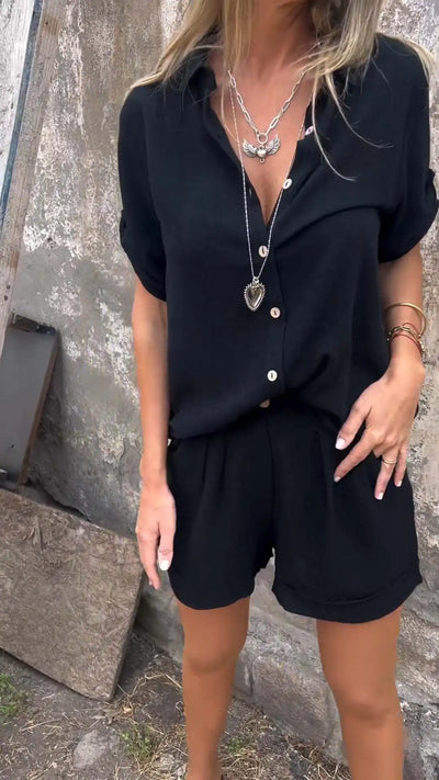 Chloé | Leichtes Leinen-Set