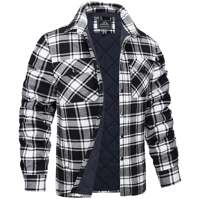 Thomas | Gefütterte Flanellhemdjacke