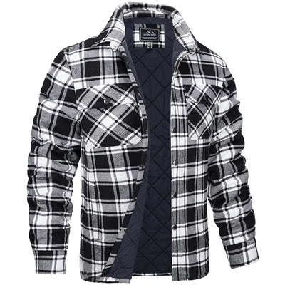 Thomas | Gefütterte Flanellhemdjacke
