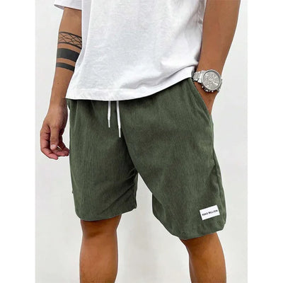 Geo | Casual Cord Shorts