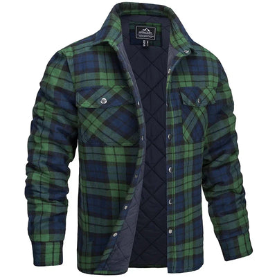 Thomas | Gefütterte Flanellhemdjacke