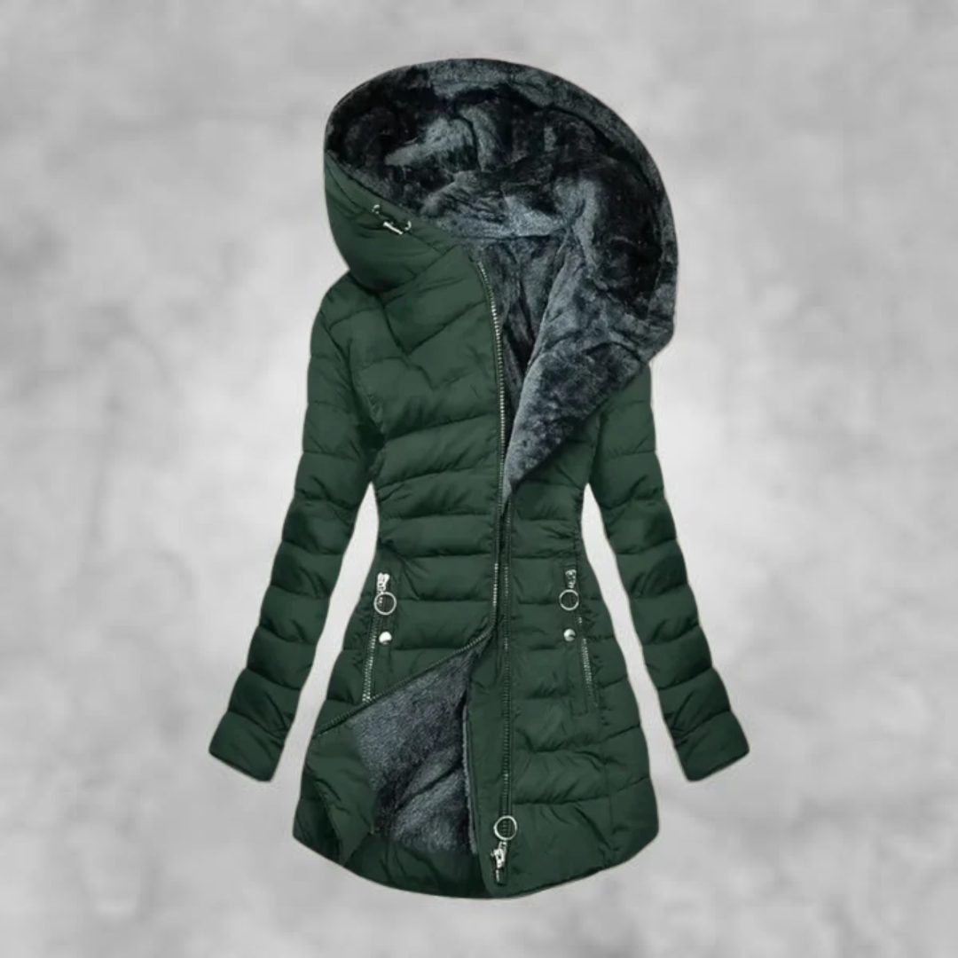 Yasmine | Pelzgefütterter Mantel