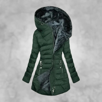 Yasmine | Pelzgefütterter Mantel